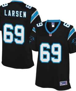 Tyler Larsen Carolina Panthers Nfl Pro Line Womens Player Jersey - Black - Robokeg