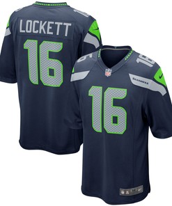 Tyler Lockett Seattle Seahawks Game Player Jersey - Navy Nfl - Robokeg