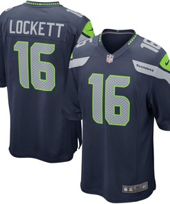 Tyler Lockett Seattle Seahawks Team Color Game Jersey College Navy Nfl - Robokeg