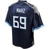 Tyler Marz Tennessee Titans Nfl Pro Line Player Jersey - Navy - Robokeg