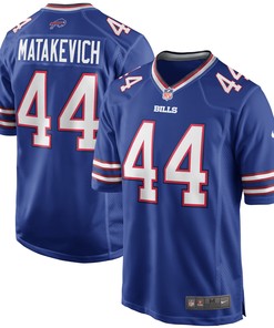 Tyler Matakevich Buffalo Bills Game Player Jersey - Royal Nfl - Robokeg