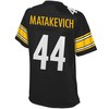 Tyler Matakevich Pittsburgh Steelers Nfl Pro Line Womens Player Jersey - Black - Robokeg