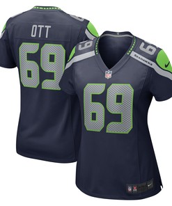 Tyler Ott Seattle Seahawks Womens Game Jersey - College Navy Nfl - Robokeg