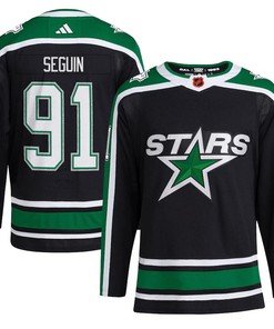Tyler Seguin 91 Dallas Stars Reverse Retro 2.0 Jersey - Black - Robokeg