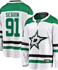 Tyler Seguin Dallas Stars Fanatics Branded Away Premier Breakaway Player Jersey - White Nhl - Robokeg