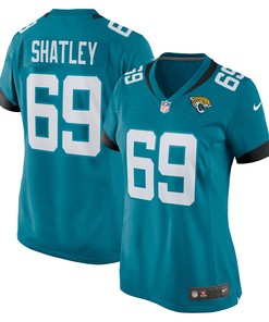 Tyler Shatley Jacksonville Jaguars Womens Game Jersey - Teal Nfl - Robokeg