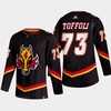 Tyler Toffoli 73 Calgary Flames Alternate Black Jersey 2022-23 - Robokeg