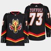 Tyler Toffoli 73 Calgary Flames Black Jersey 2022-23 Blasty Alternate Primegreen - Robokeg