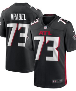Tyler Vrabel Atlanta Falcons Player Game Jersey - Black Nfl - Robokeg