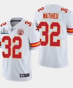 Tyrann Mathieu #32 Kansas City Chiefs 2020 Nfl White Jersey Jersey - Robokeg