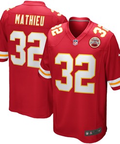 Tyrann Mathieu Kansas City Chiefs Game Player Jersey - Red Nfl - Robokeg
