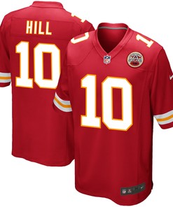 Tyreek Hill Kansas City Chiefs Game Player Jersey - Red Nfl - Robokeg