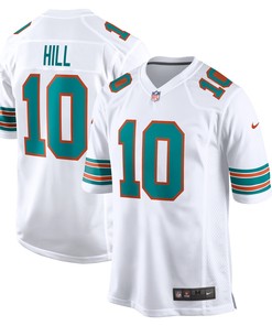 Tyreek Hill Miami Dolphins Alternate Game Jersey - White Nfl - Robokeg