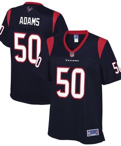 Tyrell Adams Houston Texans Nfl Pro Line Womens Team Player Jersey - Navy - Robokeg