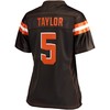 Tyrod Taylor Cleveland Browns Nfl Pro Line Womens Team Color Player Jersey - Brown - Robokeg