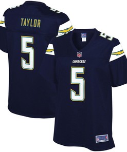 Tyrod Taylor Los Angeles Chargers Nfl Pro Line Womens Primary Player Jersey - Navy - Robokeg
