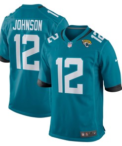 Tyron Johnson Jacksonville Jaguars Game Player Jersey - Teal Nfl - Robokeg