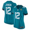 Tyron Johnson Jacksonville Jaguars Womens Game Player Jersey - Teal Nfl - Robokeg