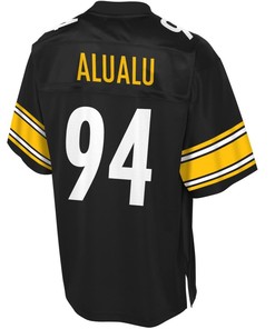Tyson Alualu Pittsburgh Steelers Nfl Pro Line Team Color Player Jersey - Black - Robokeg