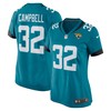 Tyson Campbell Jacksonville Jaguars Womens Game Jersey - Teal Nfl - Robokeg