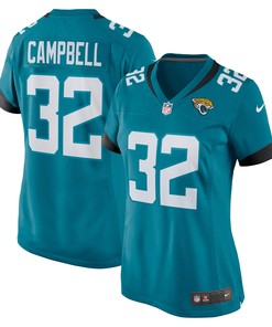 Tyson Campbell Jacksonville Jaguars Womens Game Jersey - Teal Nfl - Robokeg