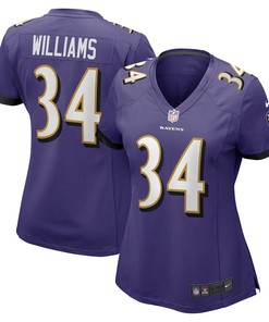 Tyson Williams Baltimore Ravens Womens Game Jersey - Purple Nfl - Robokeg