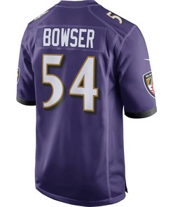 Tyus Bowser Baltimore Ravens Nfl Draft Game Jersey - Purple - Robokeg