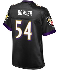 Tyus Bowser Baltimore Ravens Nfl Pro Line Womens Alternate Player Jersey - Black - Robokeg