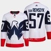 Van Riemsdyk 57 Washington Capitals 2023 Jersey Stadium White Primegreen - Robokeg