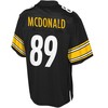 Vance Mcdonald Pittsburgh Steelers Nfl Pro Line Youth Team Color Player Jersey - Black - Robokeg