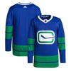 Vancouver Canucks Adidas Alternate Primegreen Authentic Pro Blank Jersey - Blue Nhl - Robokeg