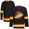 Vancouver Canucks Adidas Retro Primegreen Authentic Pro Blank Jersey Black Nhl - Robokeg