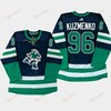 Vancouver Canucks Andrei Kuzmenko 96 Navy PrimeGreen Reverse Retro Jersey 2022-23 - Robokeg