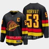 Vancouver Canucks Bo Horvat 53 2023-24 Alternate Jersey Breakaway Black - Robokeg