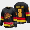 Vancouver Canucks Conor Garland 8 2023-24 Alternate Jersey Breakaway Black - Robokeg