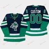 Vancouver Canucks Custom 00 Navy PrimeGreen Reverse Retro Jersey 2022-23 - Robokeg