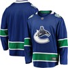 Vancouver Canucks Fanatics Branded Home Team Breakaway Jersey - Blue Nhl - Robokeg