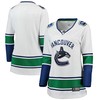 Vancouver Canucks Fanatics Branded Womens Away Breakaway Jersey - White Nhl - Robokeg