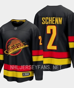 Vancouver Canucks Luke Schenn 2 2023-24 Alternate Jersey Breakaway Black - Robokeg
