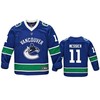 Vancouver Canucks Mark Messier 11 Player Home Blue Jersey -Youth Jersey - Robokeg