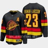 Vancouver Canucks Oliver Ekman-Larsson 23 2023-24 Alternate Jersey Breakaway Black - Robokeg