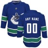 Vancouver Canucks Replica Custom Jersey - Blue Custom Jerseys Nhl - Robokeg