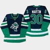 Vancouver Canucks Spencer Martin 30 Navy PrimeGreen Reverse Retro Jersey 2022-23 - Robokeg