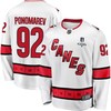 Vasiliy Ponomarev 92 Carolina Hurricanes Stanley Cup 2023 Playoffs Patch Away Breakaway Men Jersey - White - Robokeg