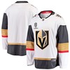 Vegas Golden Knights 2023 Stanley Cup Champions Patch Away Breakaway Jersey - White - Robokeg