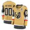 Vegas Golden Knights 2023 Stanley Cup Champions Patch Home Breakaway Custom 00 Women Jersey - Gold - Robokeg