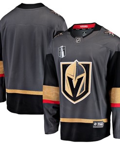 Vegas Golden Knights 2023 Stanley Cup Final Alternate Breakaway Jersey - Black - Robokeg