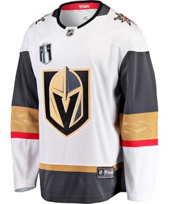 Vegas Golden Knights 2023 Stanley Cup Final Away Breakaway Jersey - White - Robokeg
