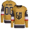 Vegas Golden Knights Adidas Alternate Authentic Primegreen Custom Jersey Gold Custom Jerseys Nhl - Robokeg