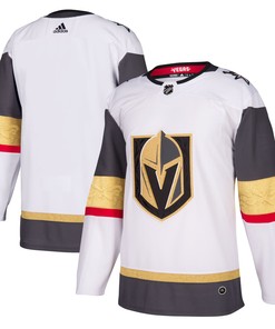 Vegas Golden Knights Adidas Away Authentic Blank Jersey White Nhl - Robokeg